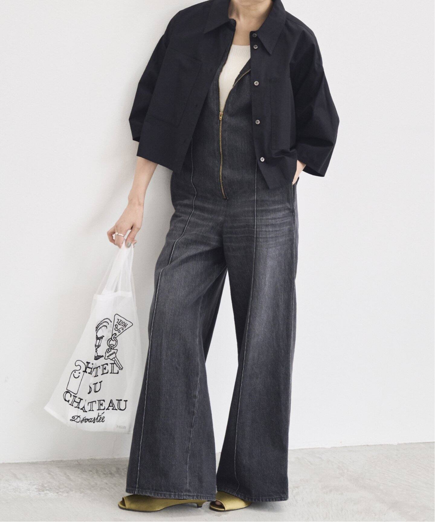 CURRENTAGE/カレンテージ デニムオーバーオール（つなぎ 