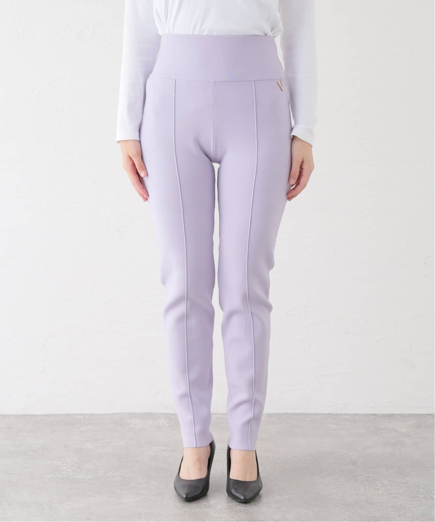 venit/ヴェニット STRETCH KNIT PT ニットパンツ VEK-7450-B（その他