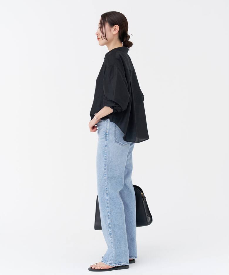 upper hights/アッパーハイツ】別注 THE TAYLOR ワイドフレアデニム 