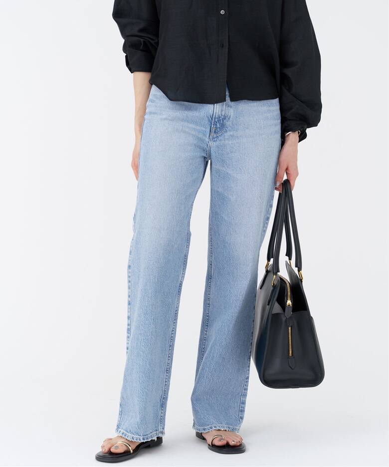 upper hights/アッパーハイツ】別注 THE TAYLOR ワイドフレアデニム  