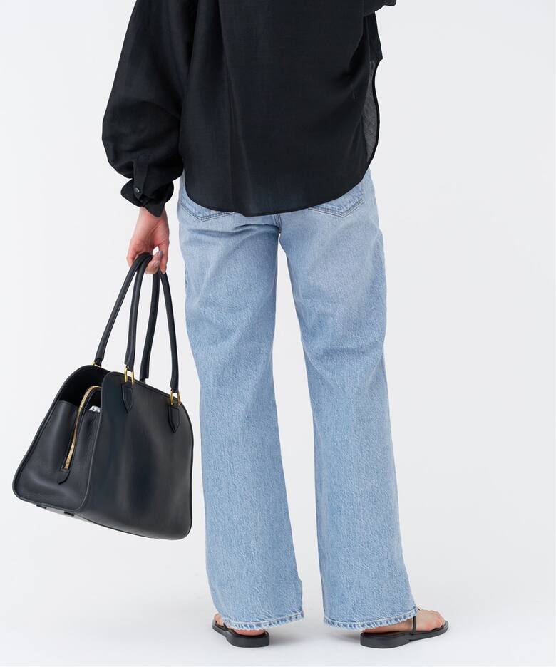 upper hights/アッパーハイツ】別注 THE TAYLOR ワイドフレアデニム 