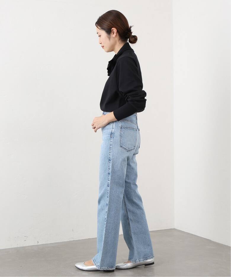 upper hights/アッパーハイツ】別注 THE TAYLOR ワイドフレアデニム  