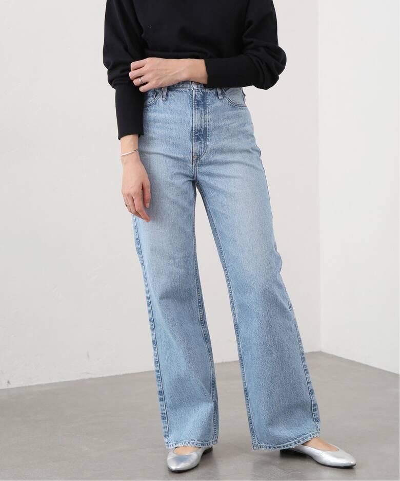 upper hights/アッパーハイツ】別注 THE TAYLOR ワイドフレアデニム  