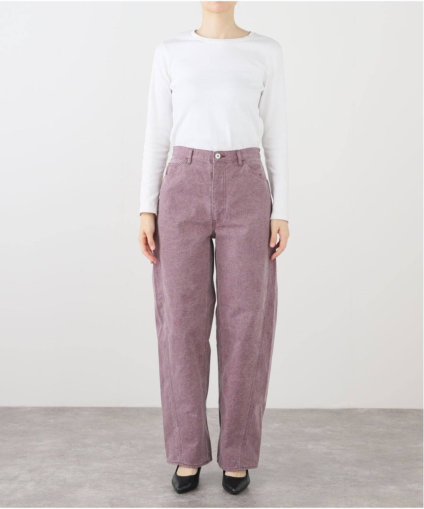 AURALEE/オーラリー WASHED ORGANIC CANVAS PANTS デニムパンツ 