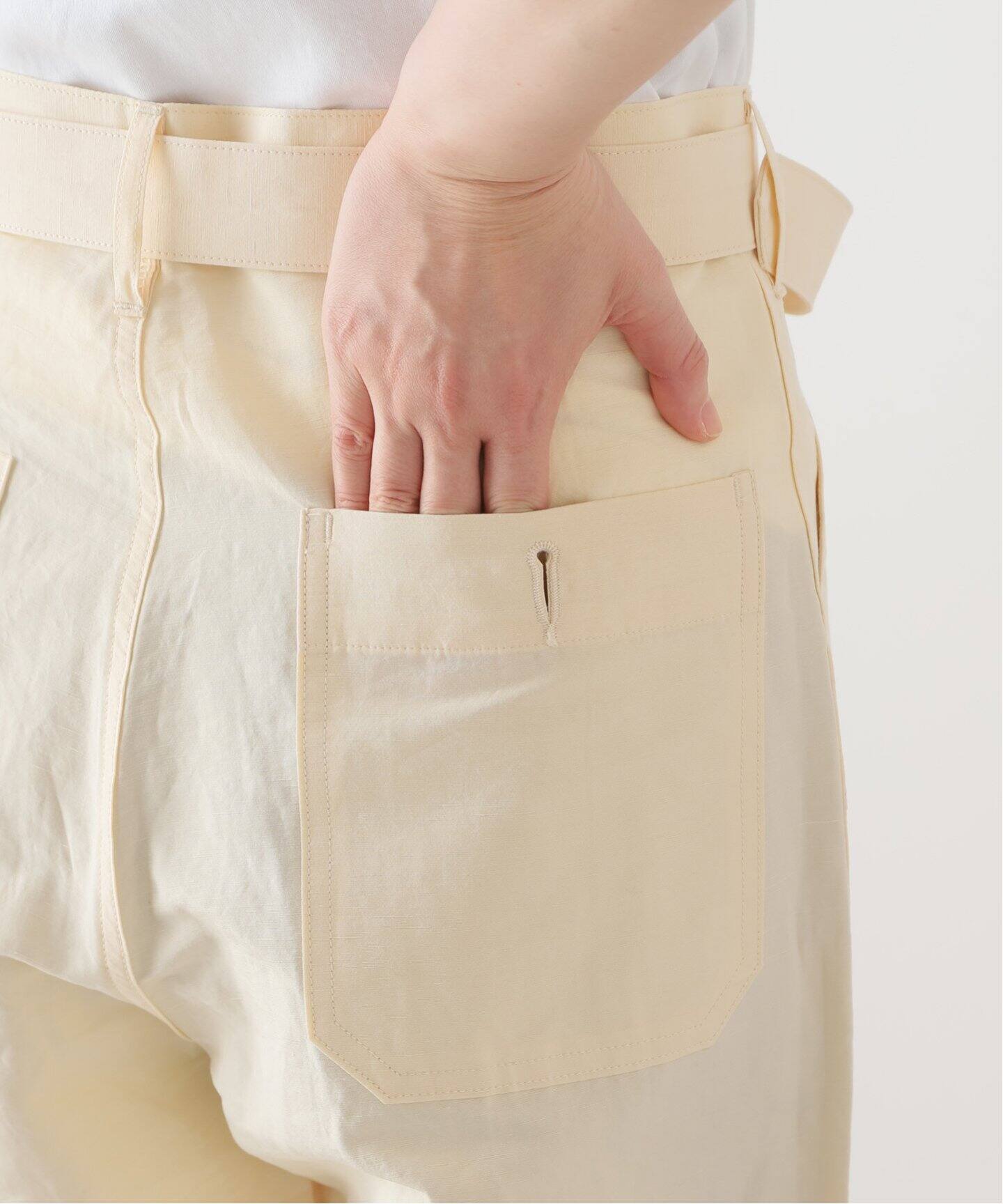 AURALEE/オーラリー】COTTON LINEN PT リネンパンツ（スラックス 