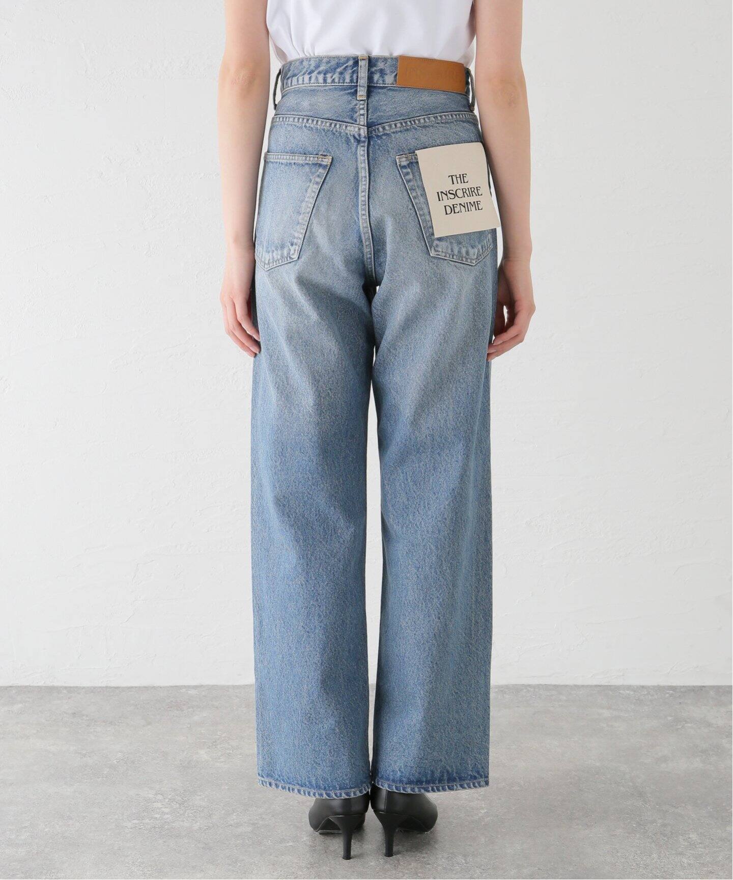 INSCRIREアンスクリアDenim Baggy Pants IENA