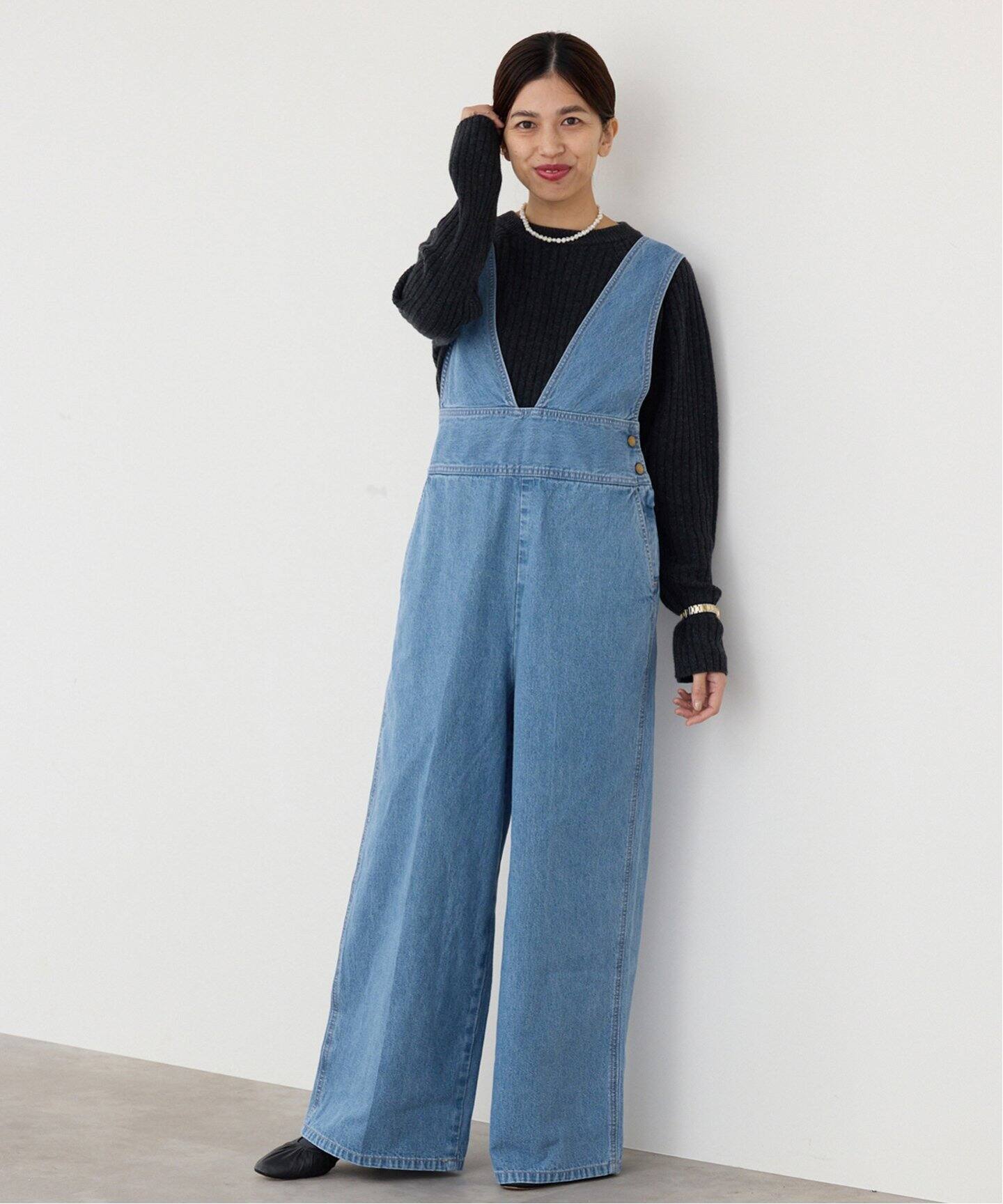 CURRENTAGE/カレンテージ 別注 デニムオールインワン（つなぎ  