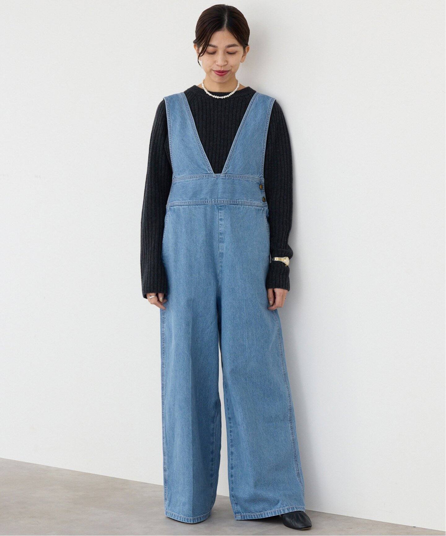 CURRENTAGE/カレンテージ 別注 デニムオールインワン（つなぎ  