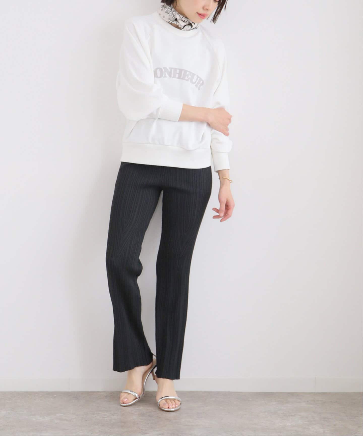 最終値下げvenitニットハイウエスト/ ベアトップ2weyパンツ 最終値下げvenitニットハイウエスト/ ベアトップ2weyパンツ