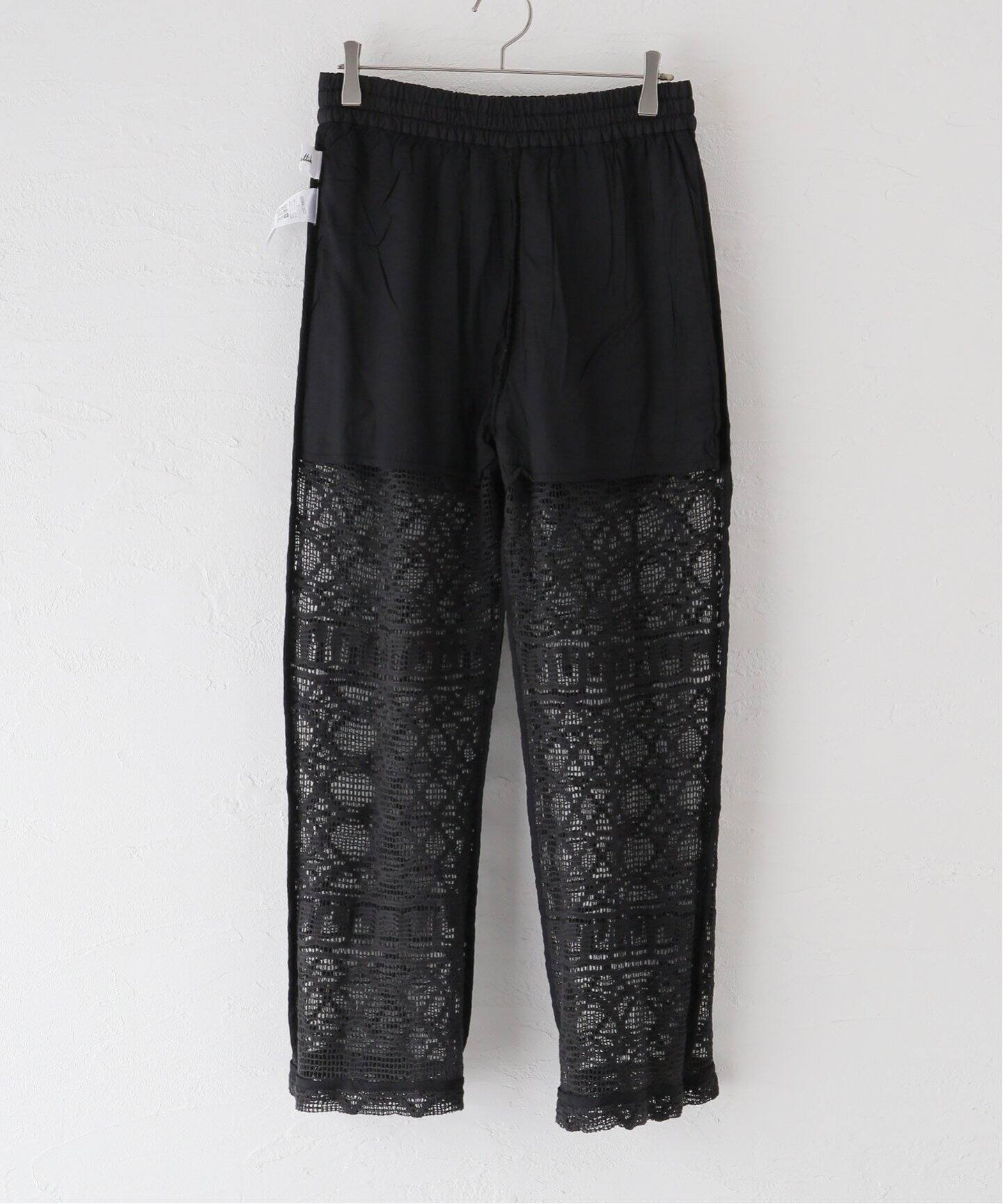 SARA MALLIKA/サラマリカ】GEOMETRIC LACE RELAX PANT レースパンツ  