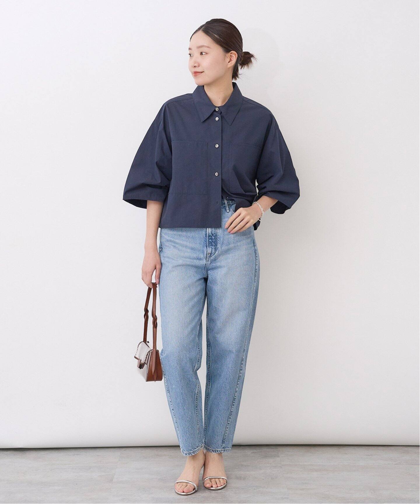 アッパーハイツデニムイエナMISS ANKLE TWIST 