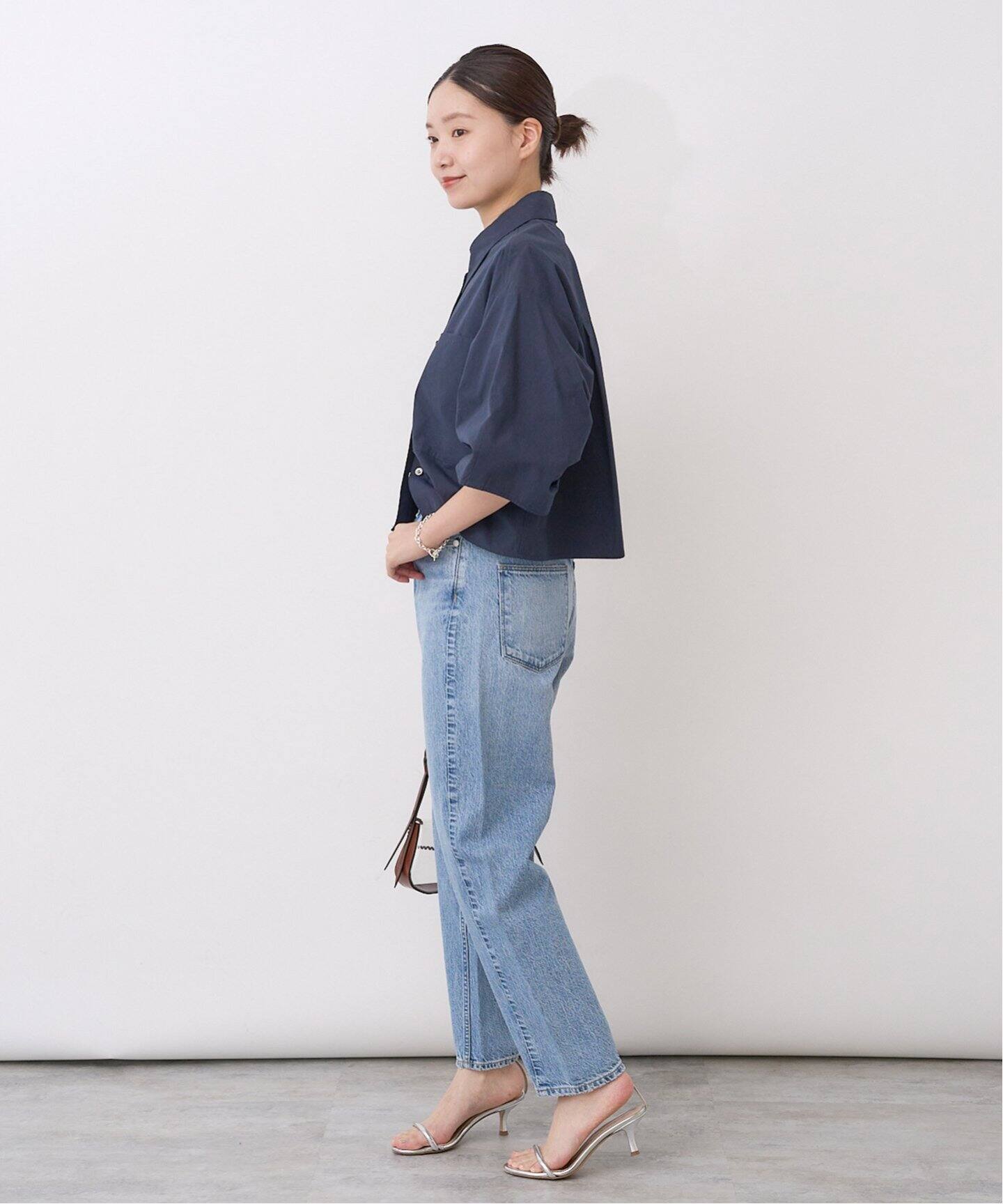 upper hights/アッパーハイツ】MISS ANKLE TWIST デニムパンツ 