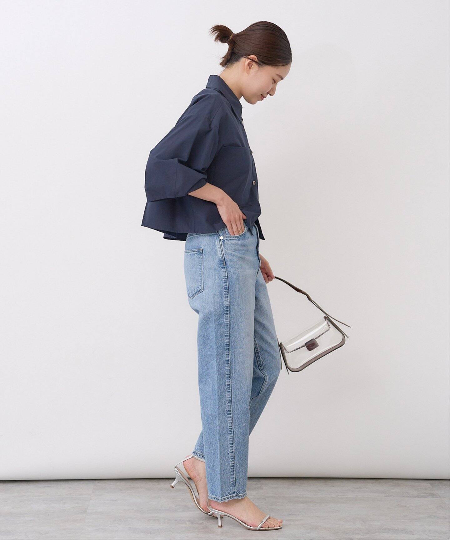 upper hights/アッパーハイツ】MISS ANKLE TWIST デニムパンツ（デニム 