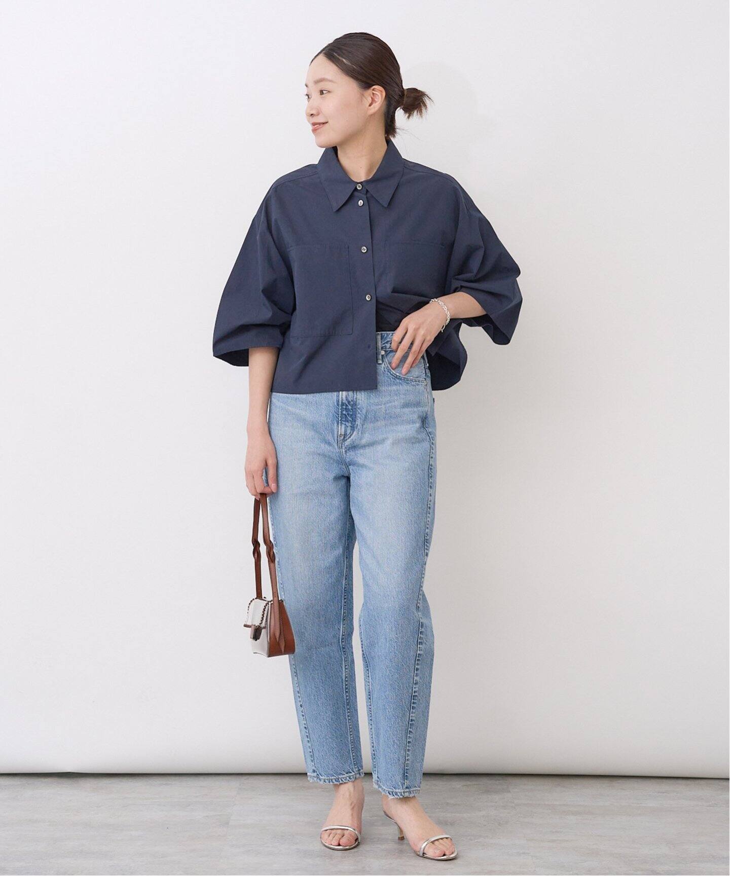 upper hights/アッパーハイツ】MISS ANKLE TWIST デニムパンツ（デニム 