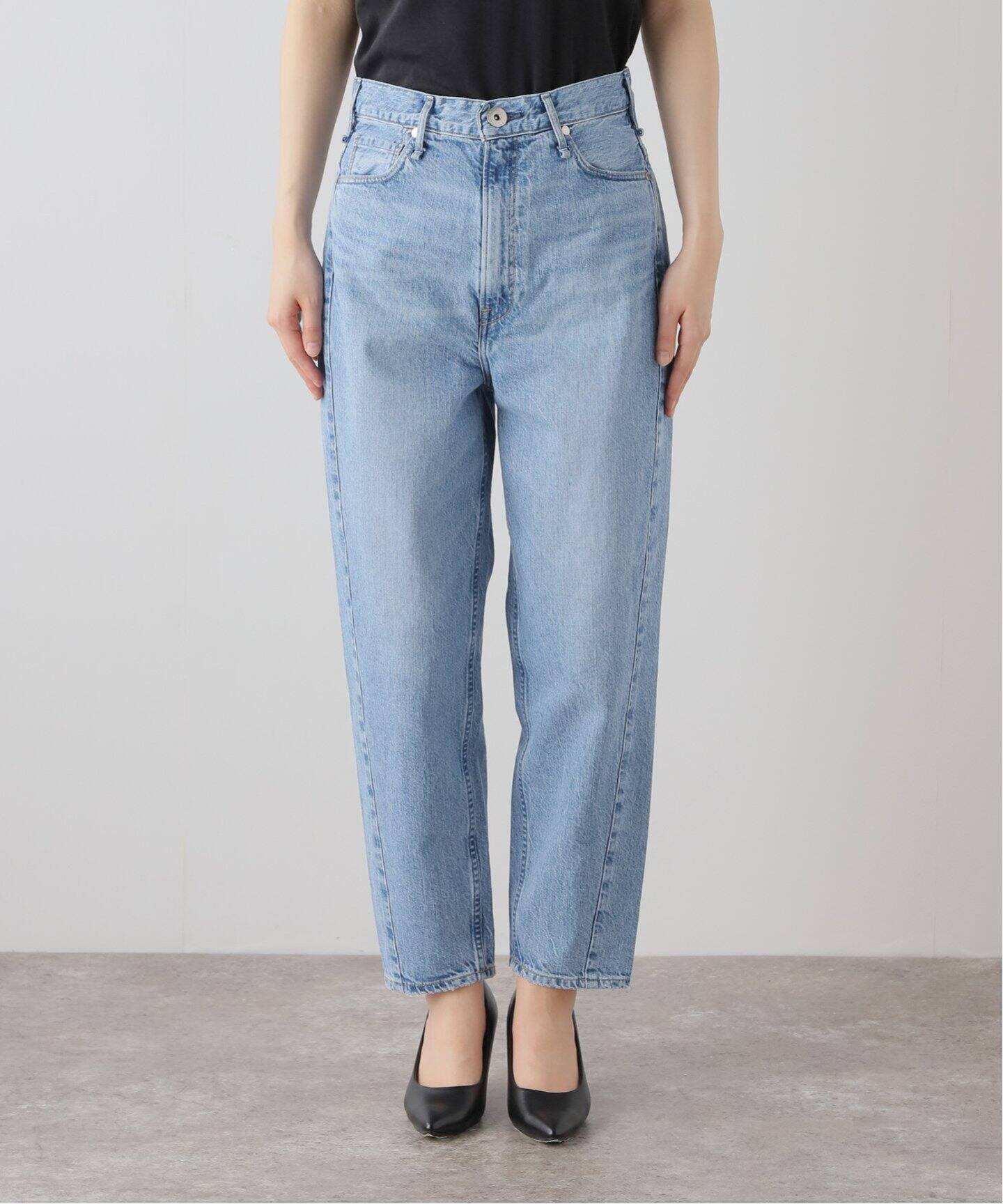upper hights/アッパーハイツ】MISS ANKLE TWIST デニムパンツ（デニム 