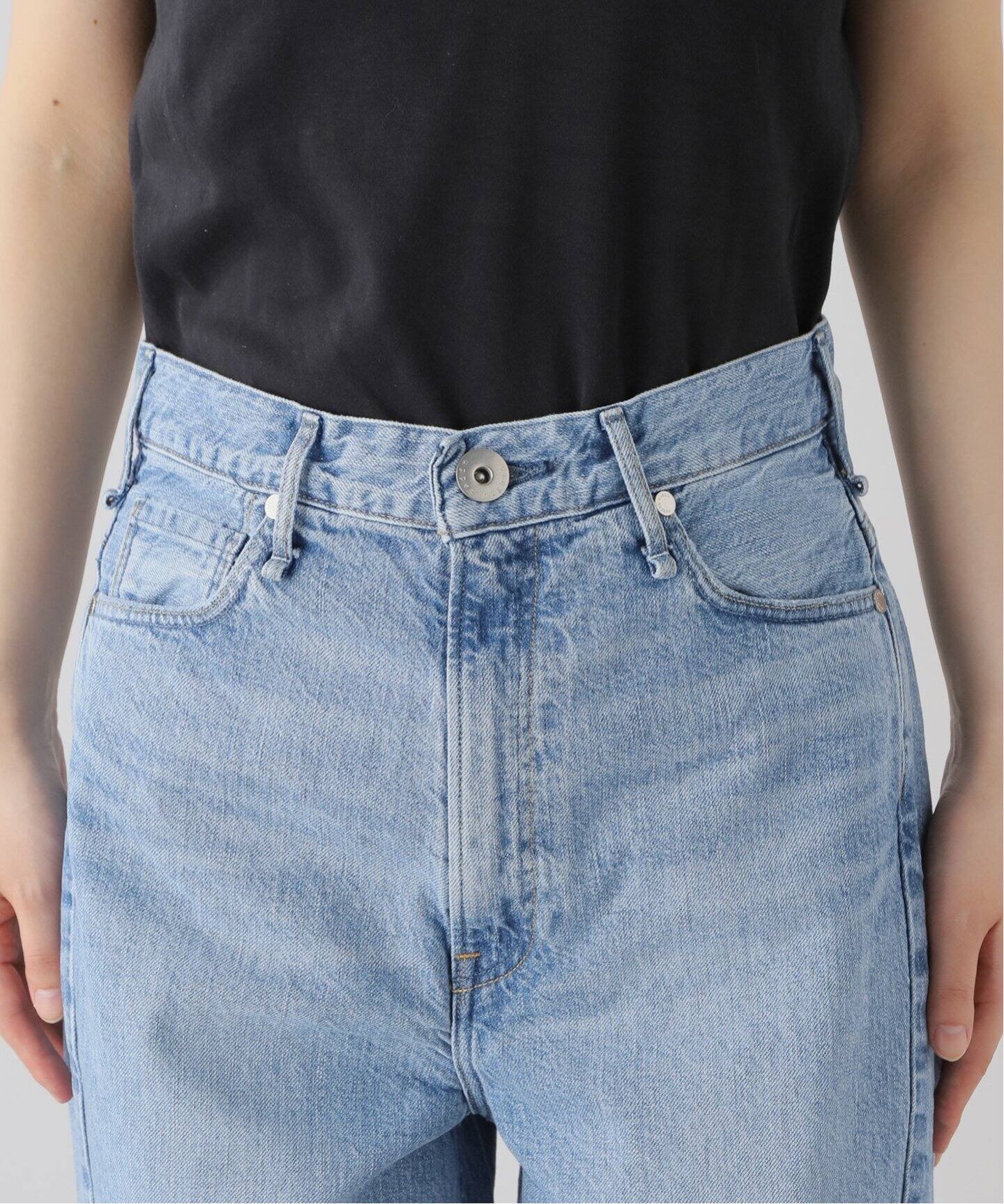 upper hights/アッパーハイツ】MISS ANKLE TWIST デニムパンツ（デニム 
