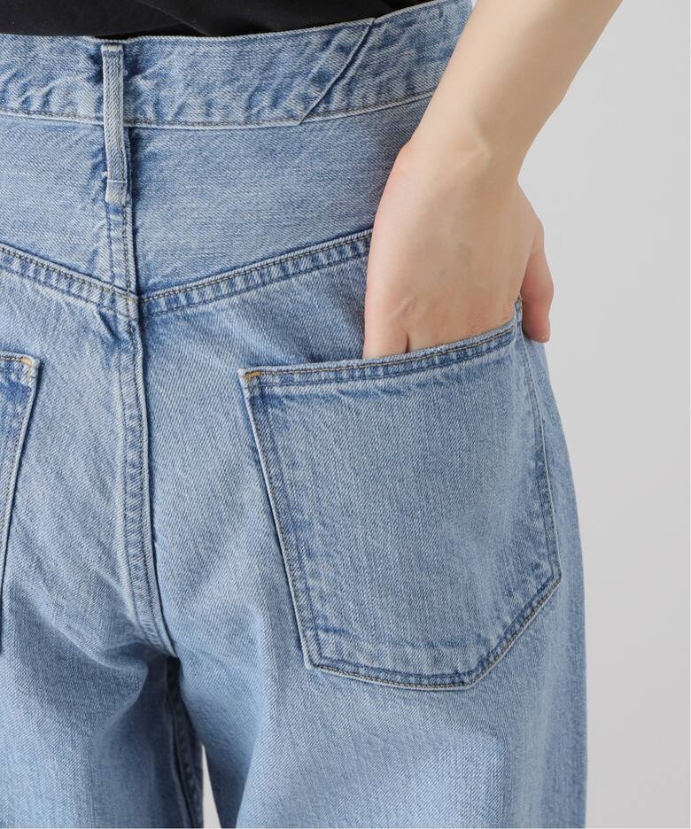 upper hights/アッパーハイツ】MISS ANKLE TWIST デニムパンツ（デニム 