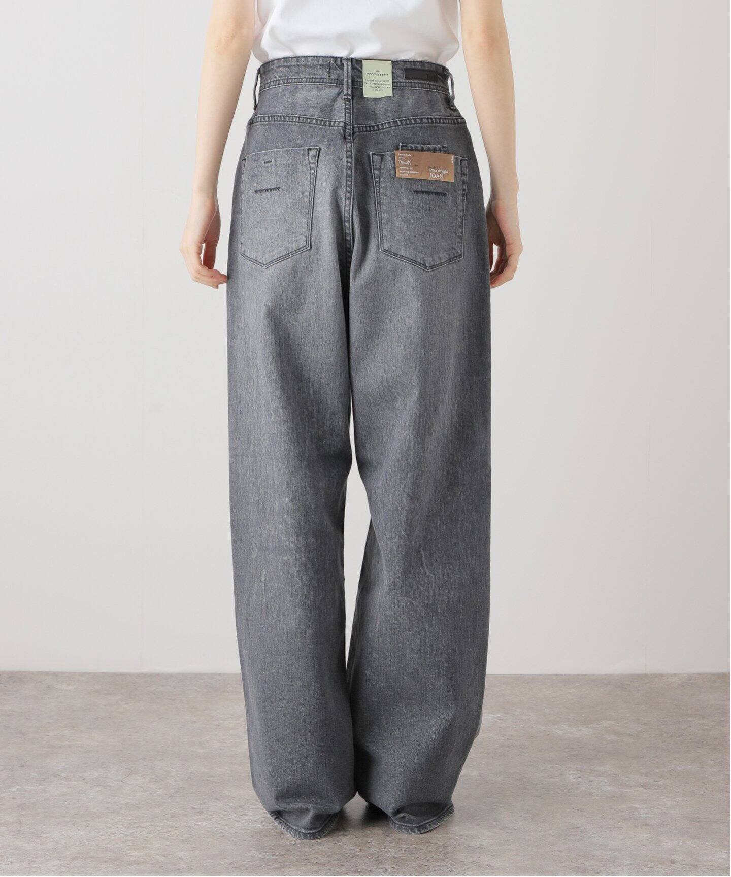 YANUK/ヤヌーク JOAN Loose Straight デニムパンツ 57141229（デニム 