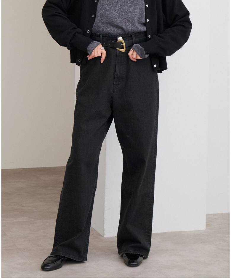 追加》YANUK/ヤヌーク 別注 JOAN OBK ルーズストレートデニム（デニム 