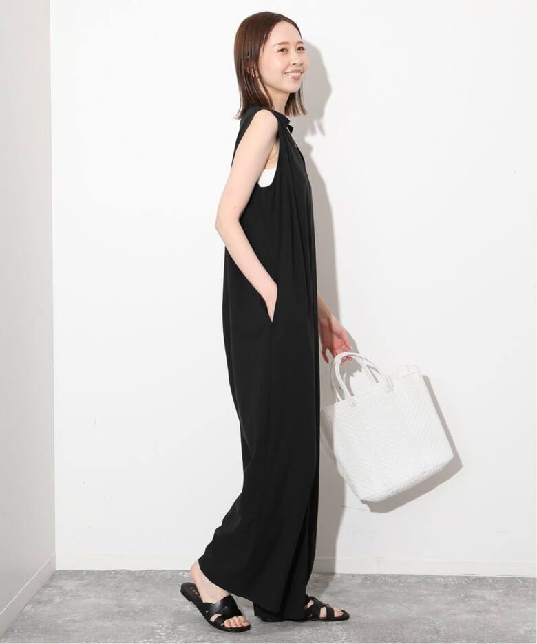 追加》リラックスイージーVネックオールインワン（つなぎ  