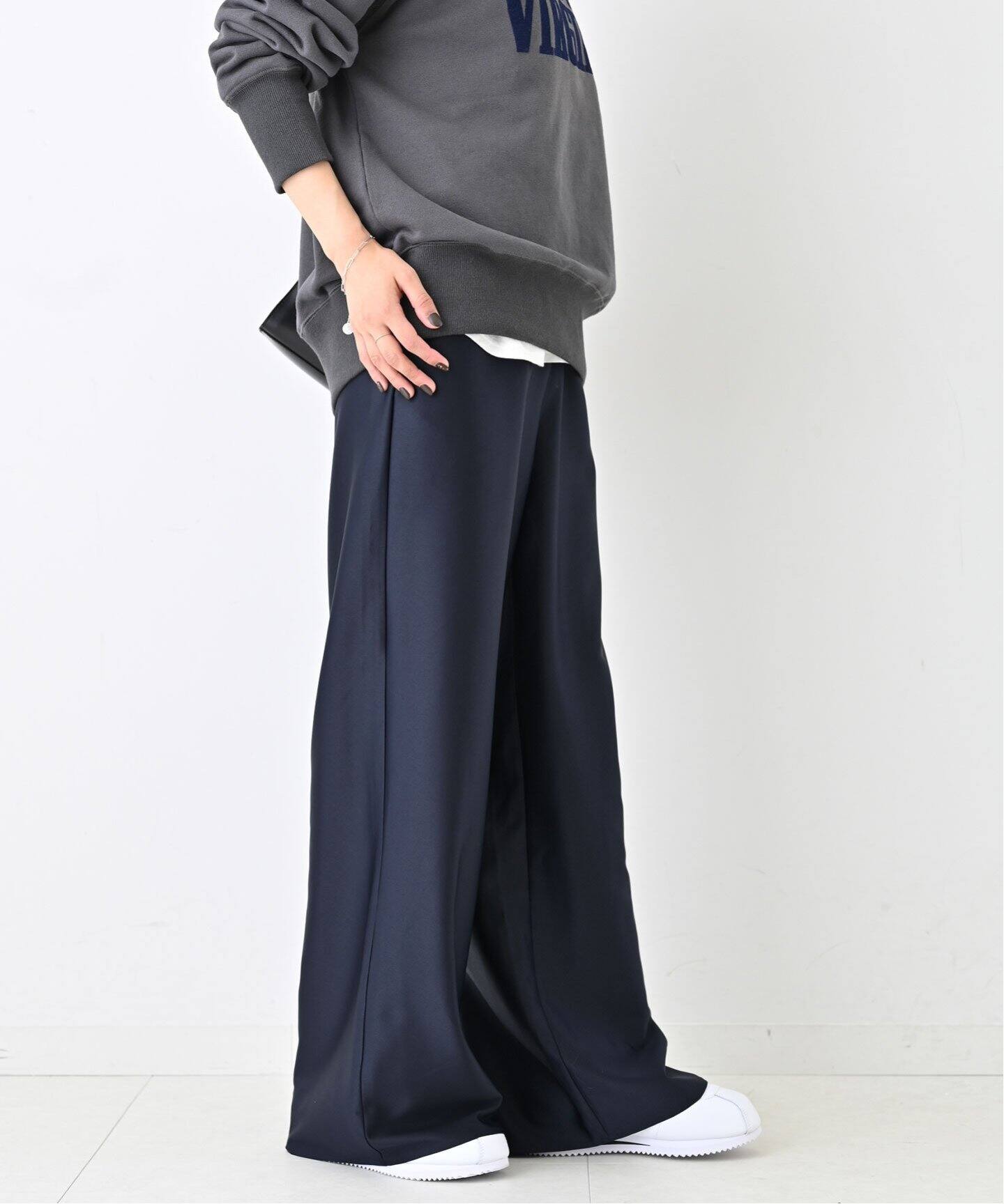 サテンイージーパンツ（その他パンツ）｜SLOBE IENA（スローブ イエナ  