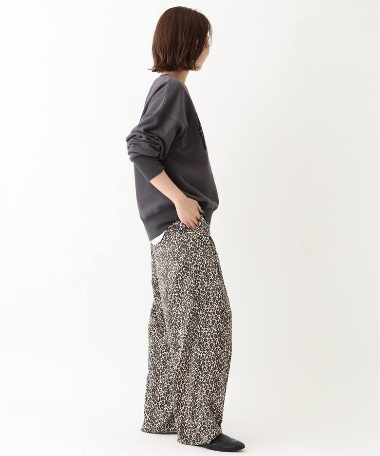 プリントサテンイージーパンツ（その他パンツ）｜SLOBE IENA  