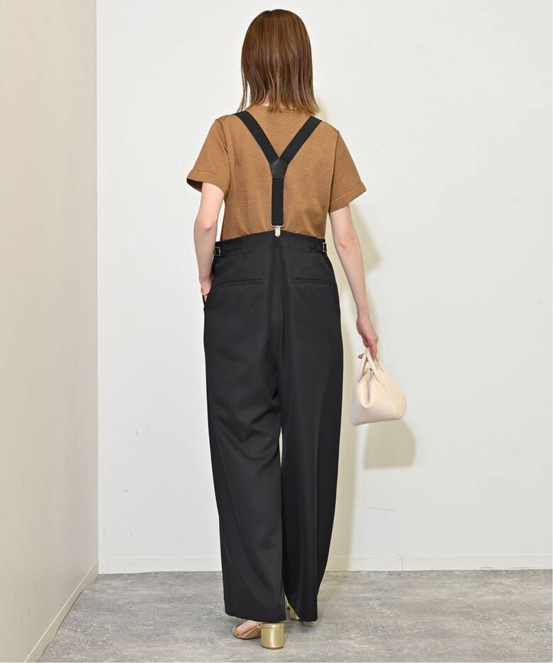 サスペンダー付きスラックス（スラックス）｜SLOBE IENA（スローブ  