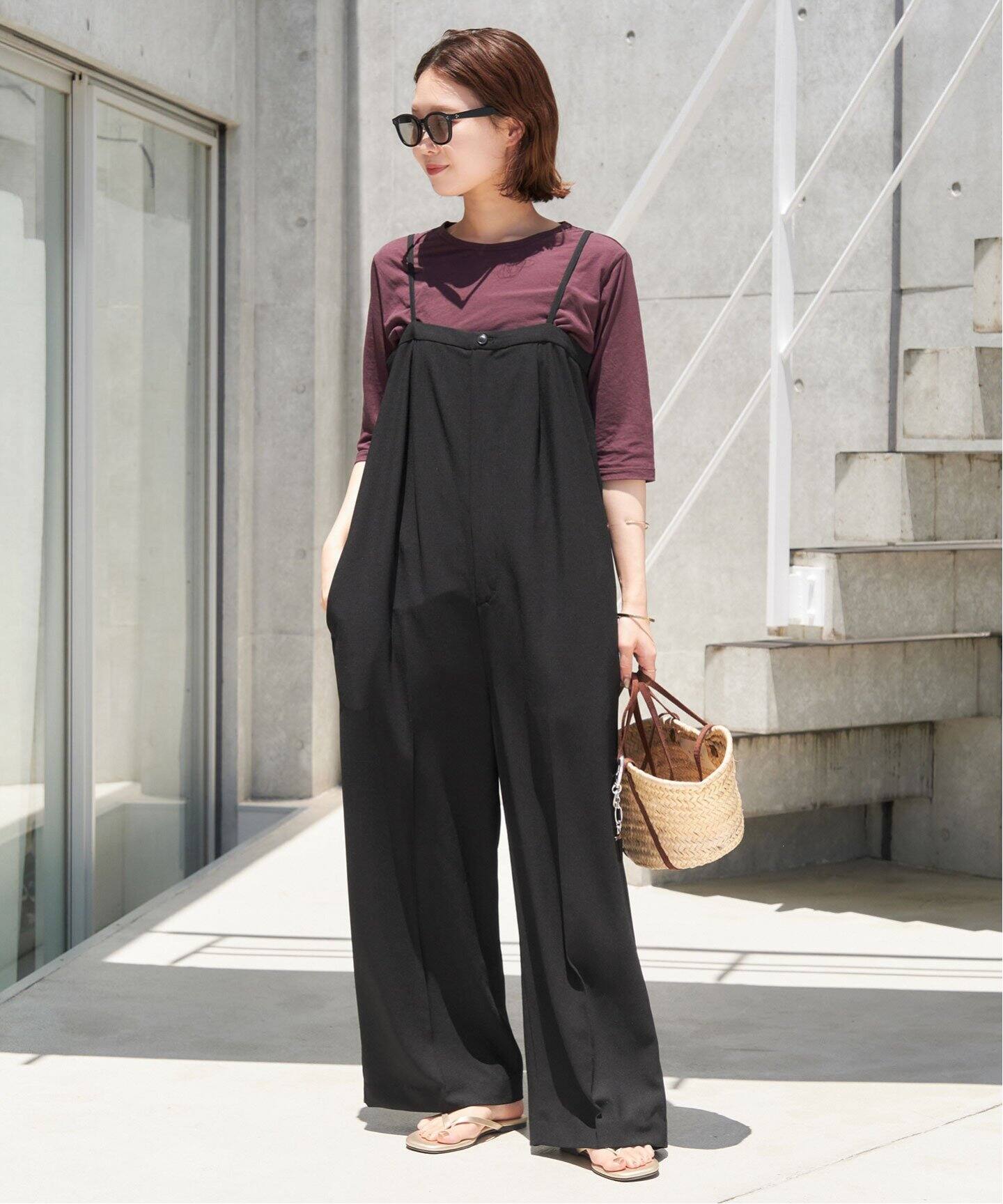 ドライツイルサロペット（サロペット／オーバーオール）｜SLOBE IENA  