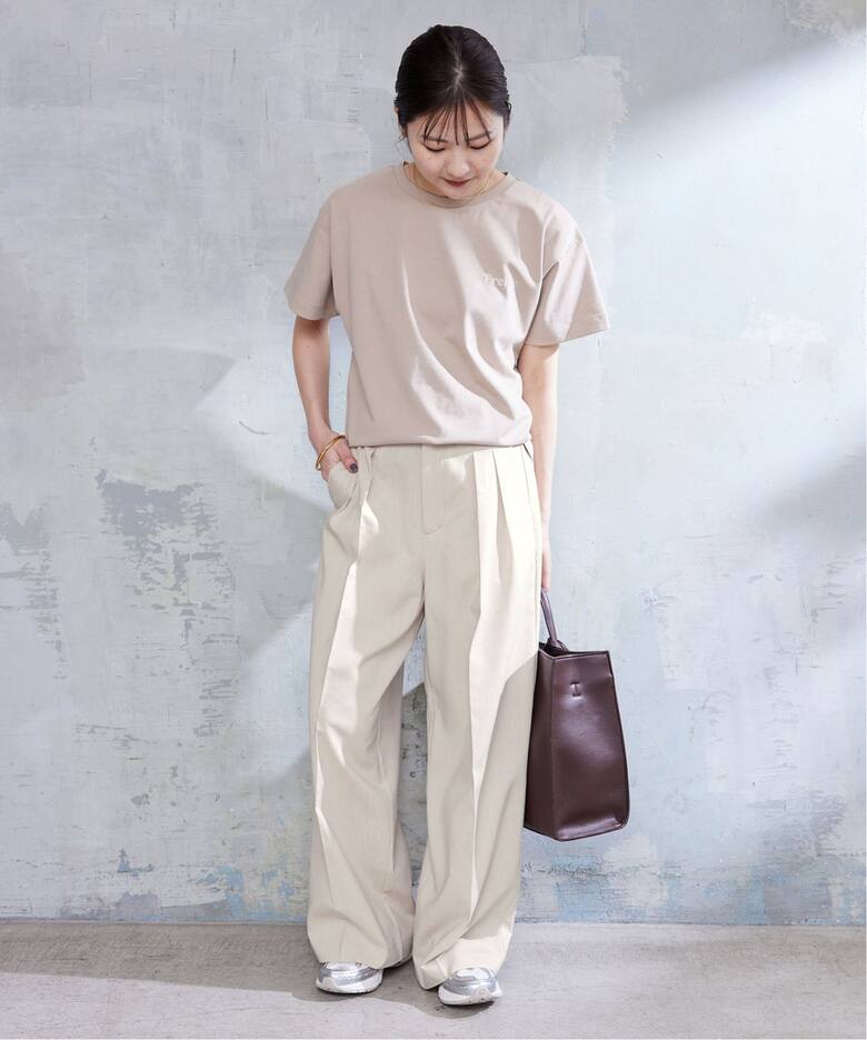 TRリネン2タックパンツ（その他パンツ）｜SLOBE IENA（スローブ イエナ  