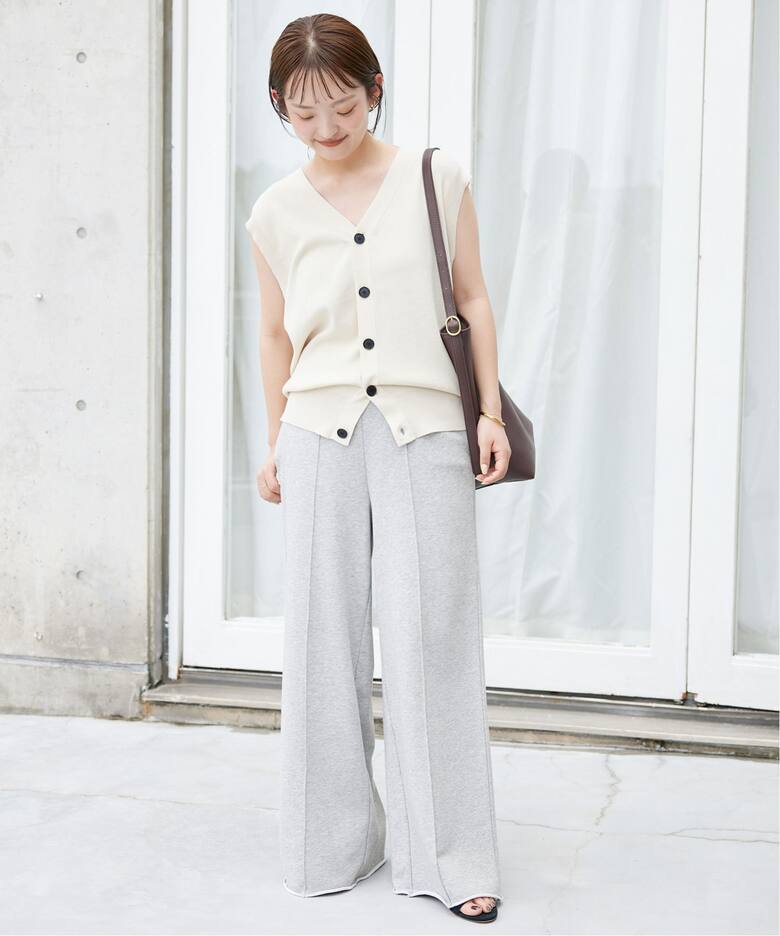追加》裏毛ワイドパンツ（スウェットパンツ）｜SLOBE IENA（スローブ 