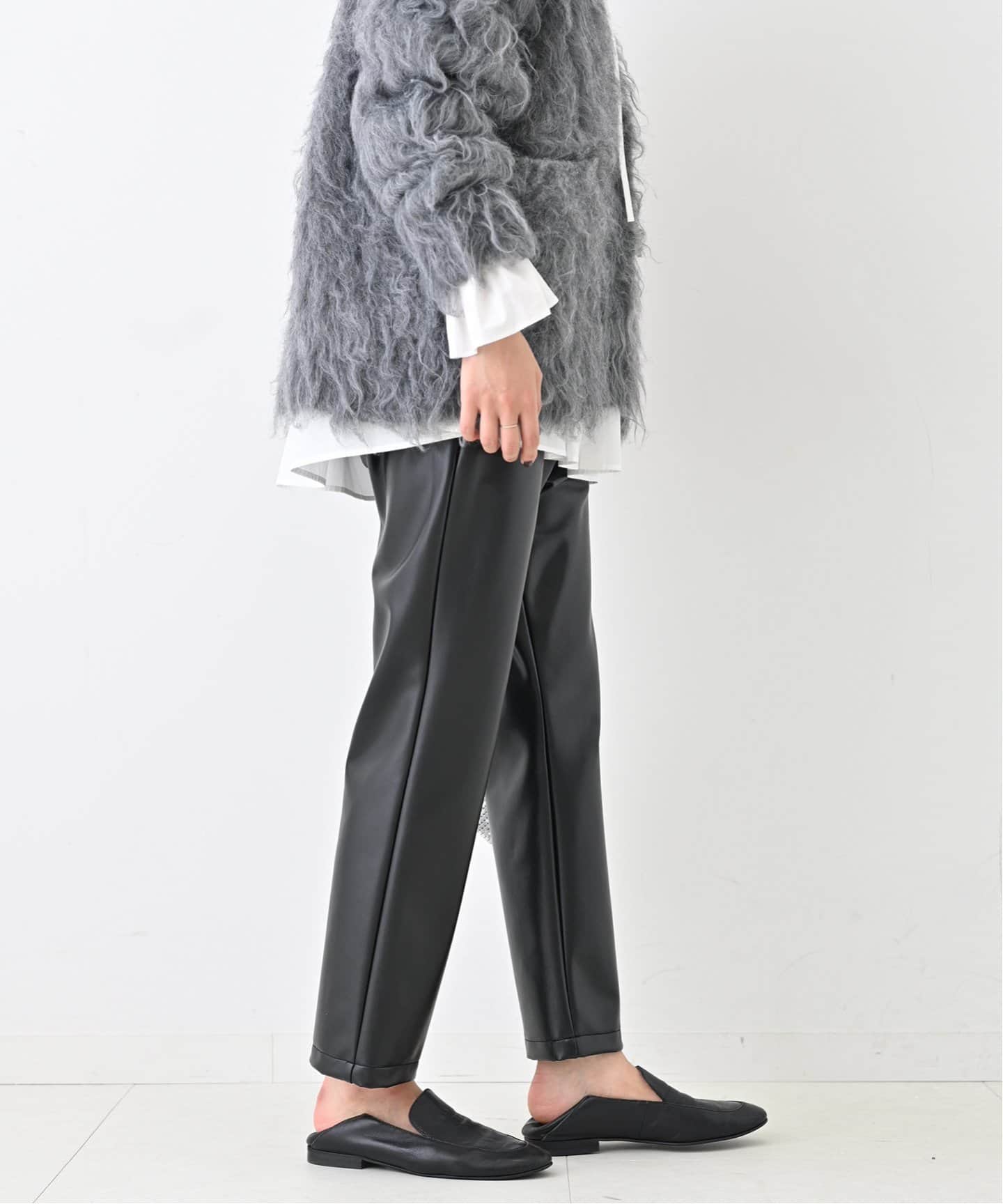 フェイクレザースティックパンツ（その他パンツ）｜SLOBE IENA