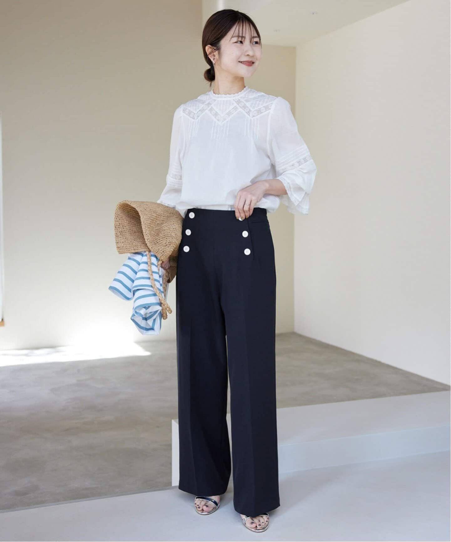 WEB限定/追加》マリンパンツ（スラックス）｜SLOBE IENA（スローブ  