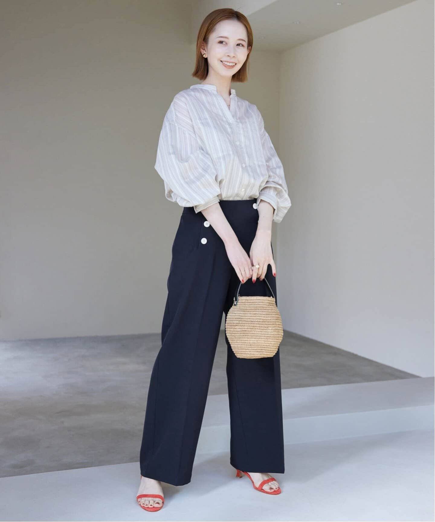 WEB限定/追加》マリンパンツ（スラックス）｜SLOBE IENA（スローブ  