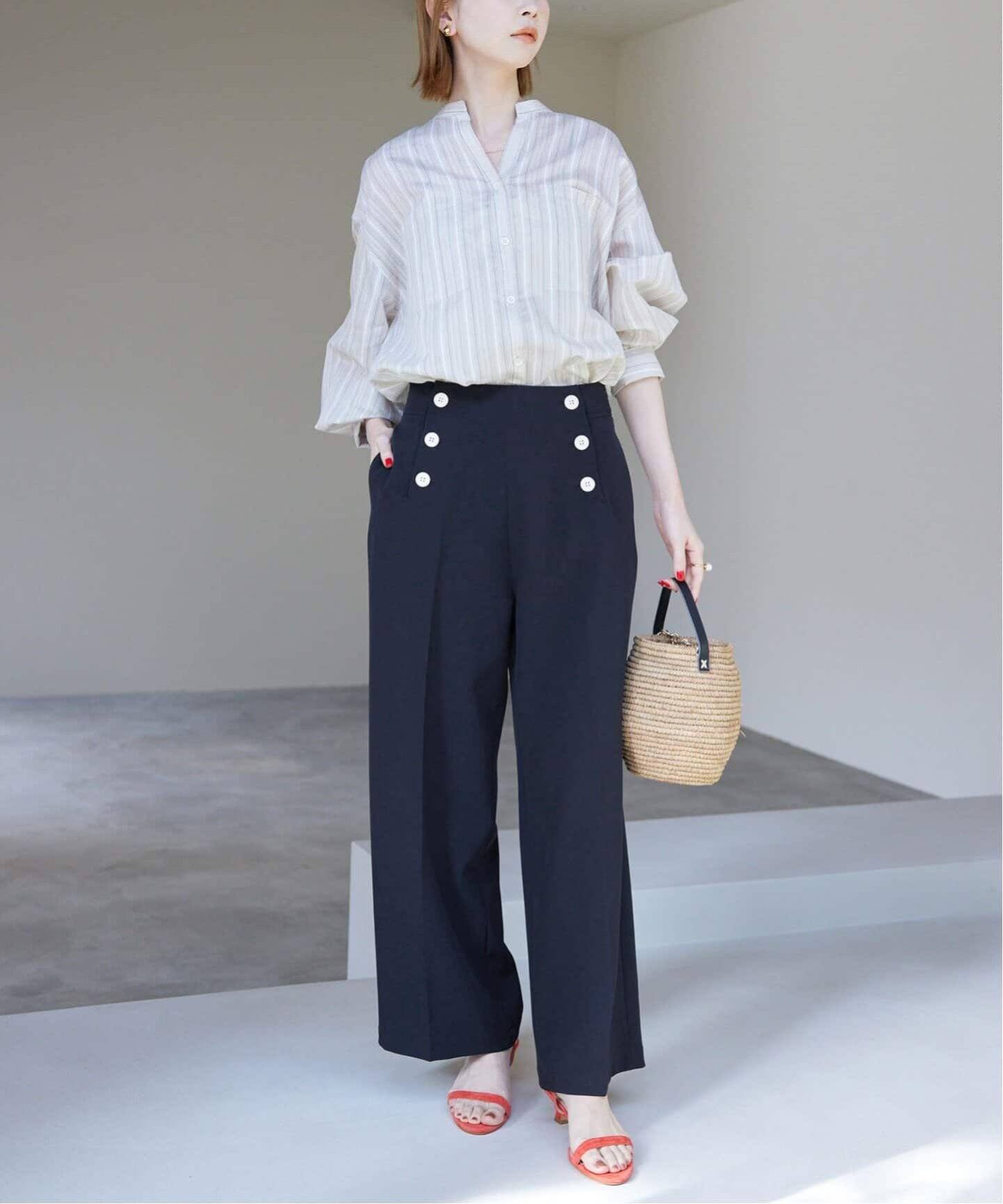 WEB限定/追加》マリンパンツ（スラックス）｜SLOBE IENA（スローブ  