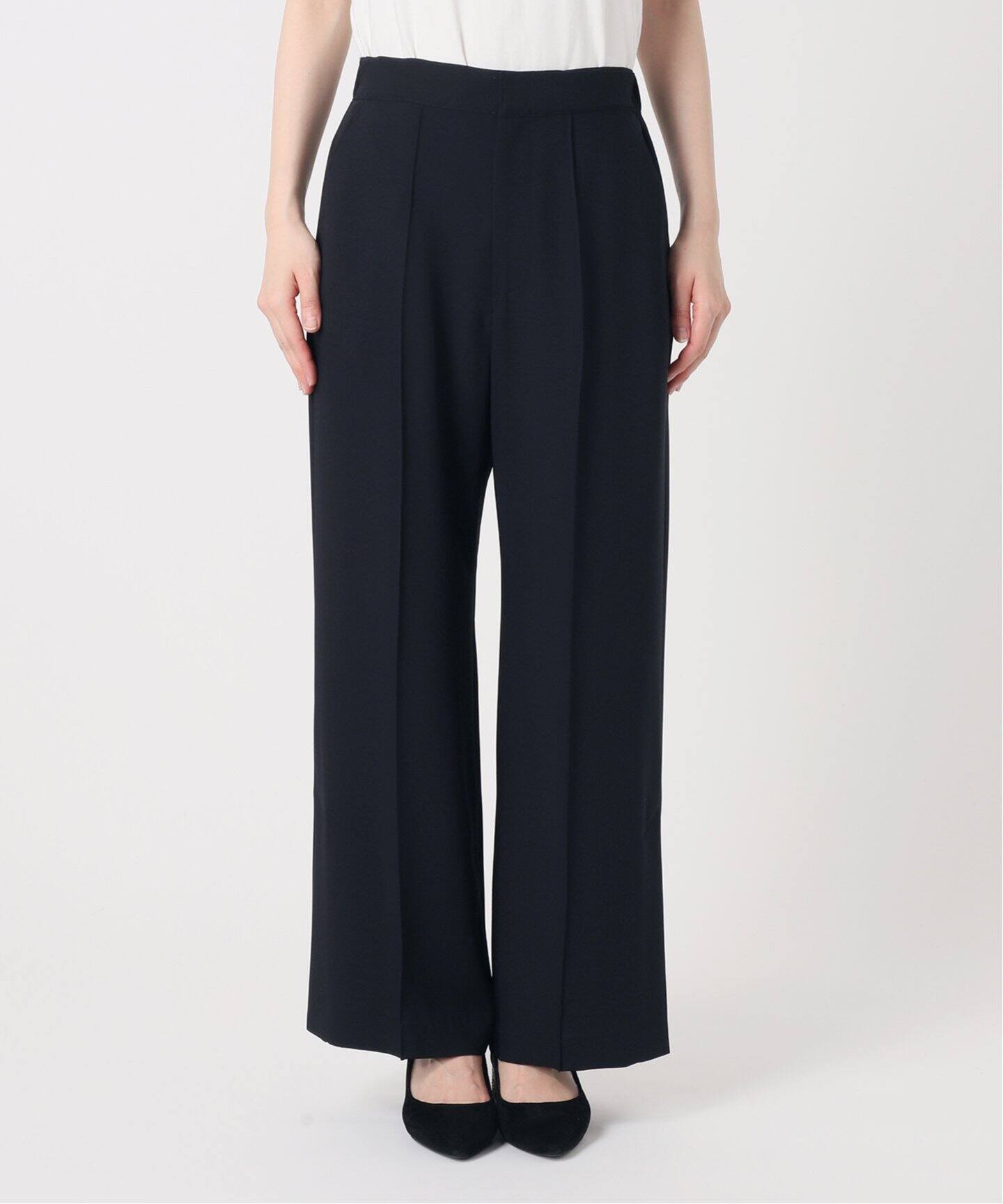 新品SLOBE IENAピンタックフリルワンピース