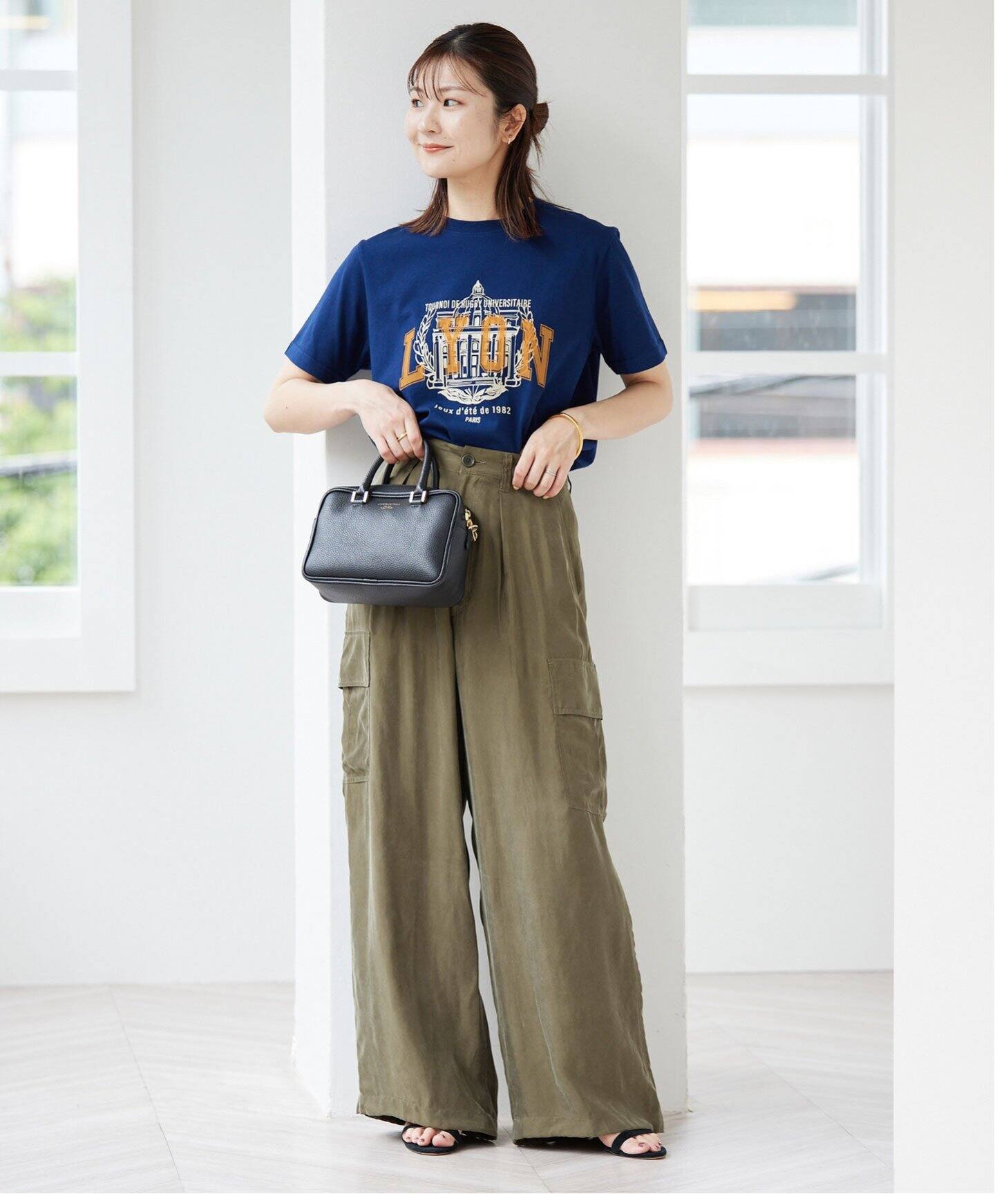 【新品同様】24SS SLOBE IENA キュプラ カーゴパンツ 38 キュプラ カーゴパンツ(506241756) | スローブ イエナ(SLOBE