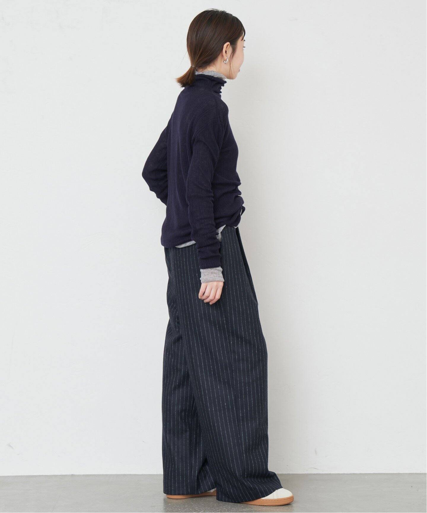 イエナ　IENA ウォッシャブルカーゴスラックス　36 ネイビー イエナ IENA ウォッシャブルカーゴスラックス 36 ネイビー