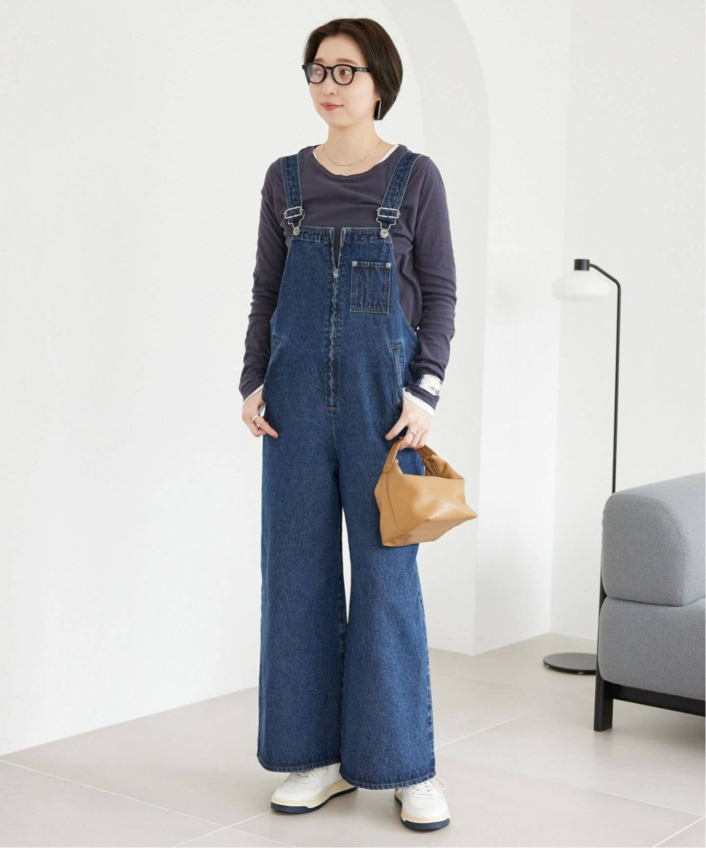 SLOBE IENA サロペット オーバーオール LE DENIMオーバーオール