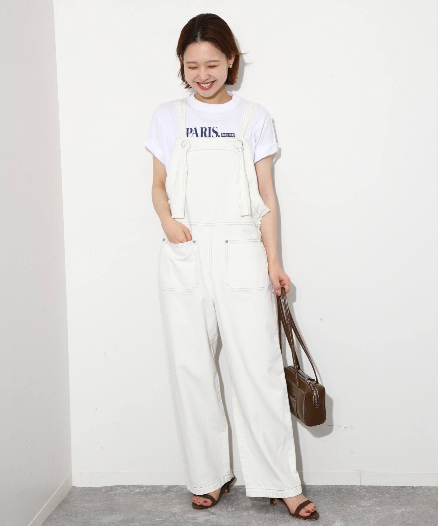 LE DENIM ノットオーバーオール（サロペット／オーバーオール）｜SLOBE  