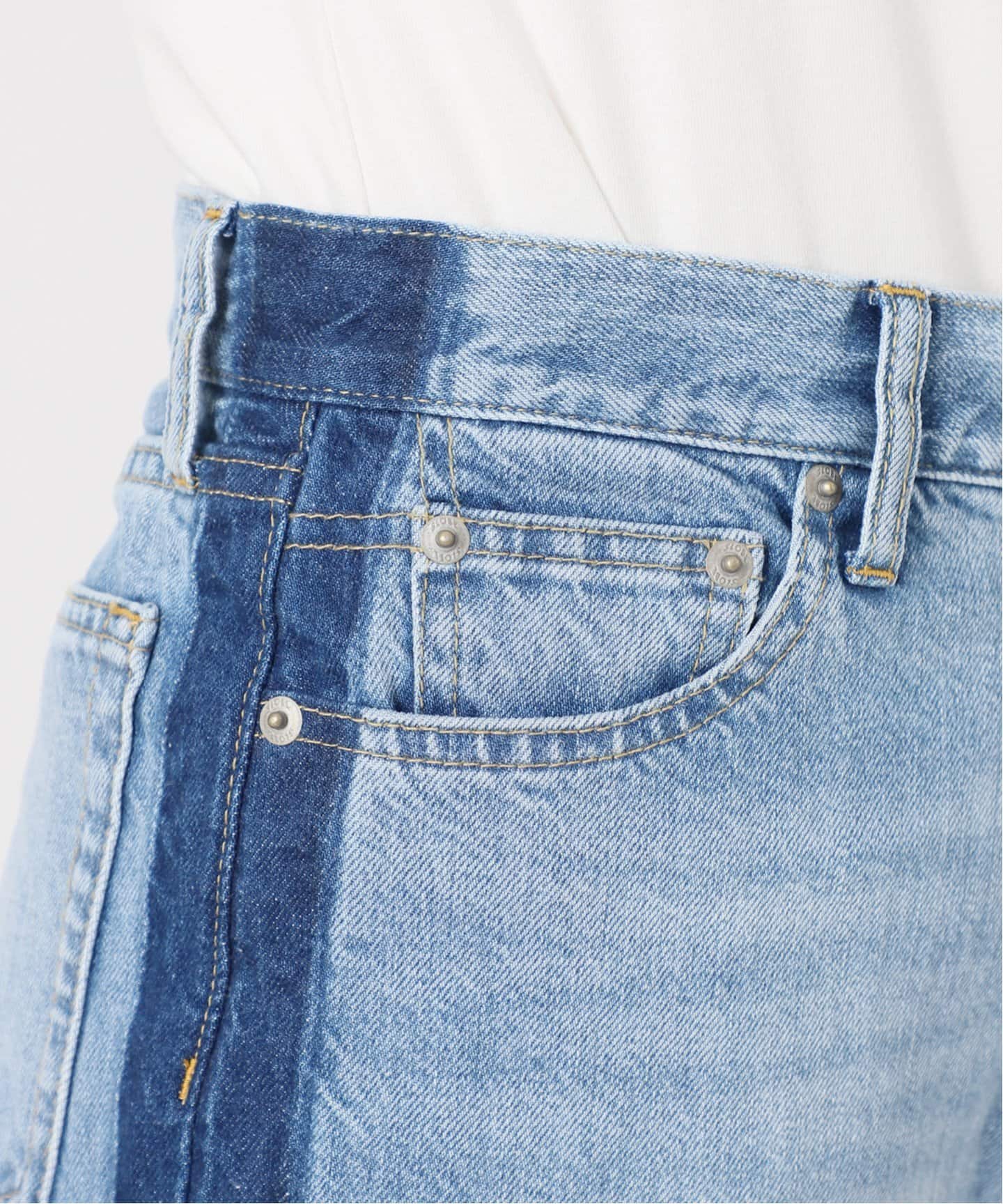LE DENIM サイドラインストレート（デニムパンツ・ジーンズ