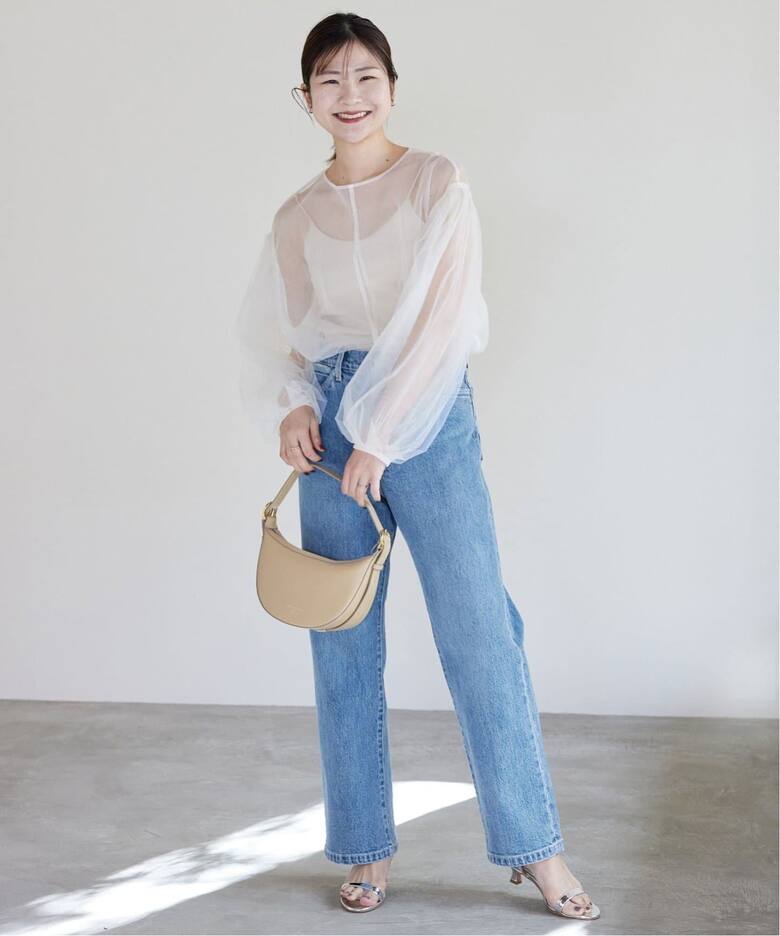 追加5》LE DENIM ストレートパンツ（デニムパンツ・ジーンズ）｜SLOBE 