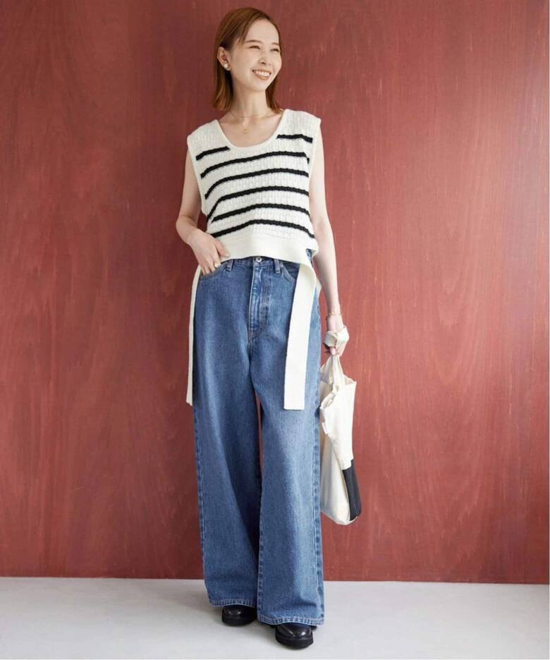 追加3》LE DENIM バギーパンツ（デニムパンツ・ジーンズ）｜SLOBE IENA  