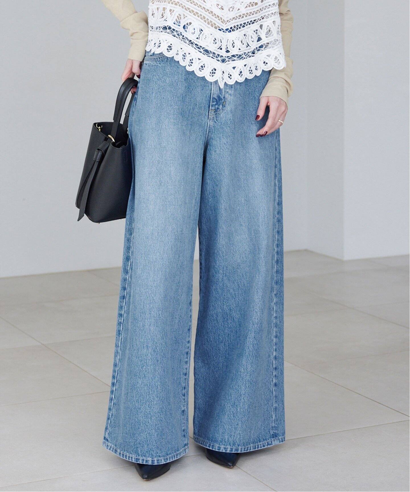 LE DENIM ルーズバギーパンツ（デニムパンツ・ジーンズ）｜SLOBE IENA