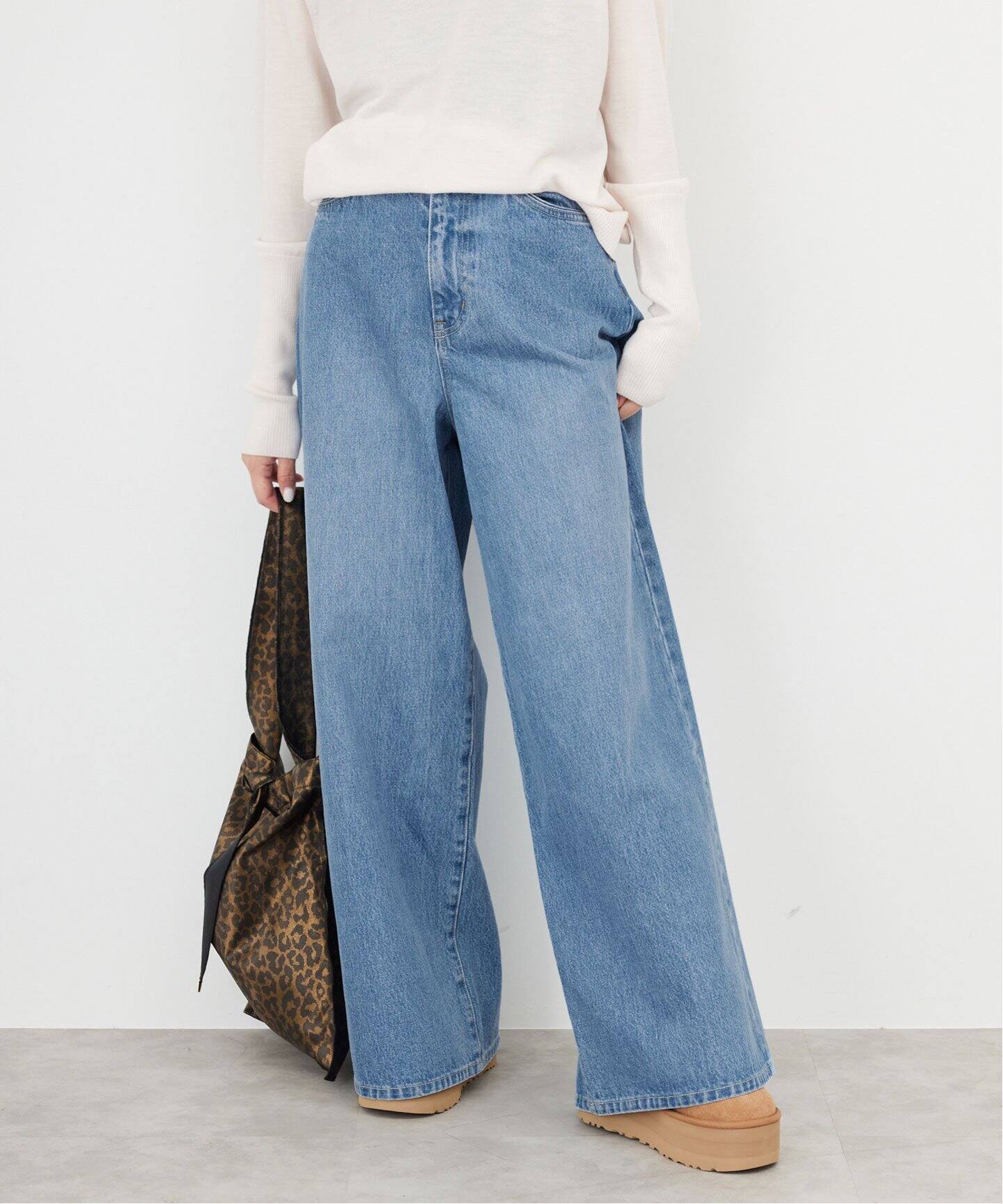 LE DENIM ルーズバギーパンツ（デニムパンツ・ジーンズ）｜SLOBE IENA