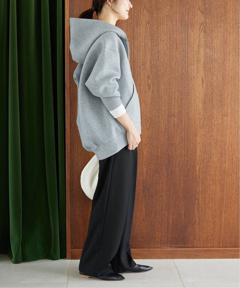 ダブルクロスイージードロストテーパード（スラックス）｜SLOBE IENA  