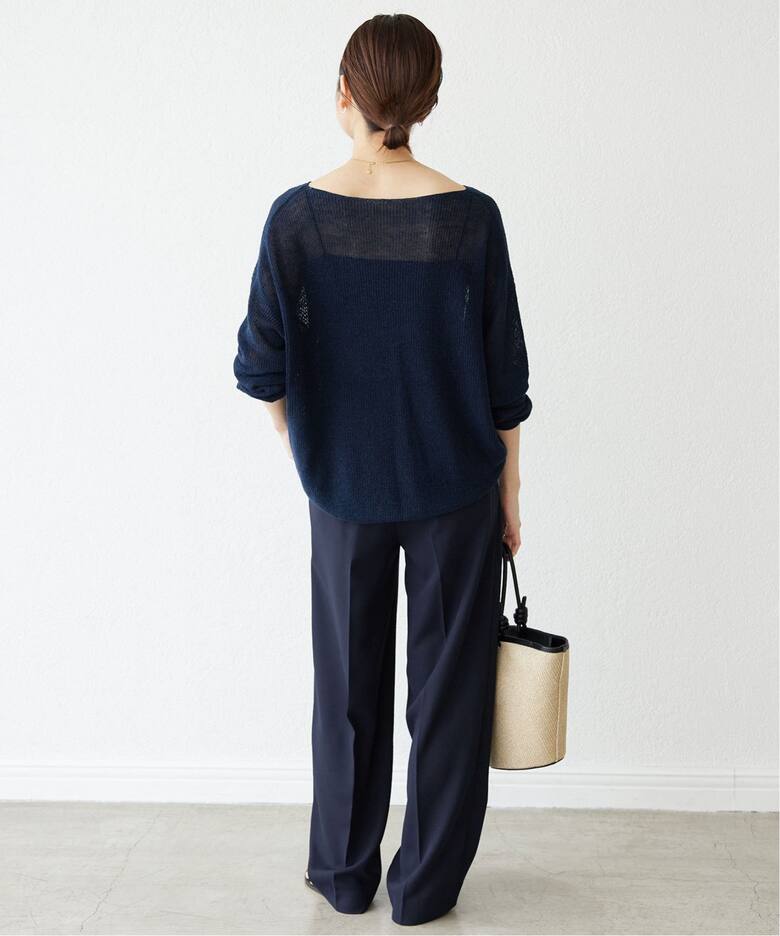 ダブルクロスイージードロストテーパード（スラックス）｜SLOBE IENA  