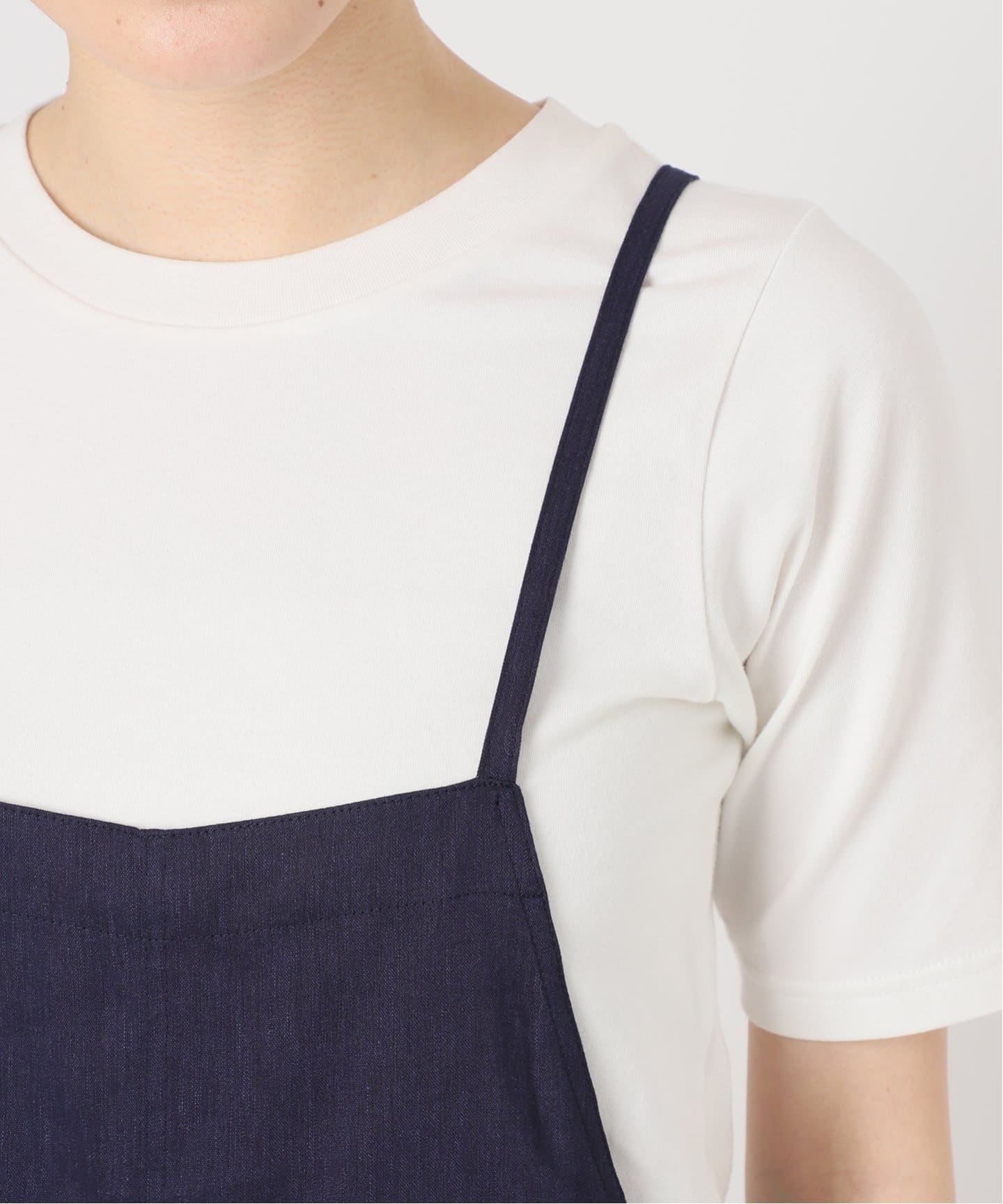 WEB/一部店舗限定》ナローストラップサロペット（サロペット