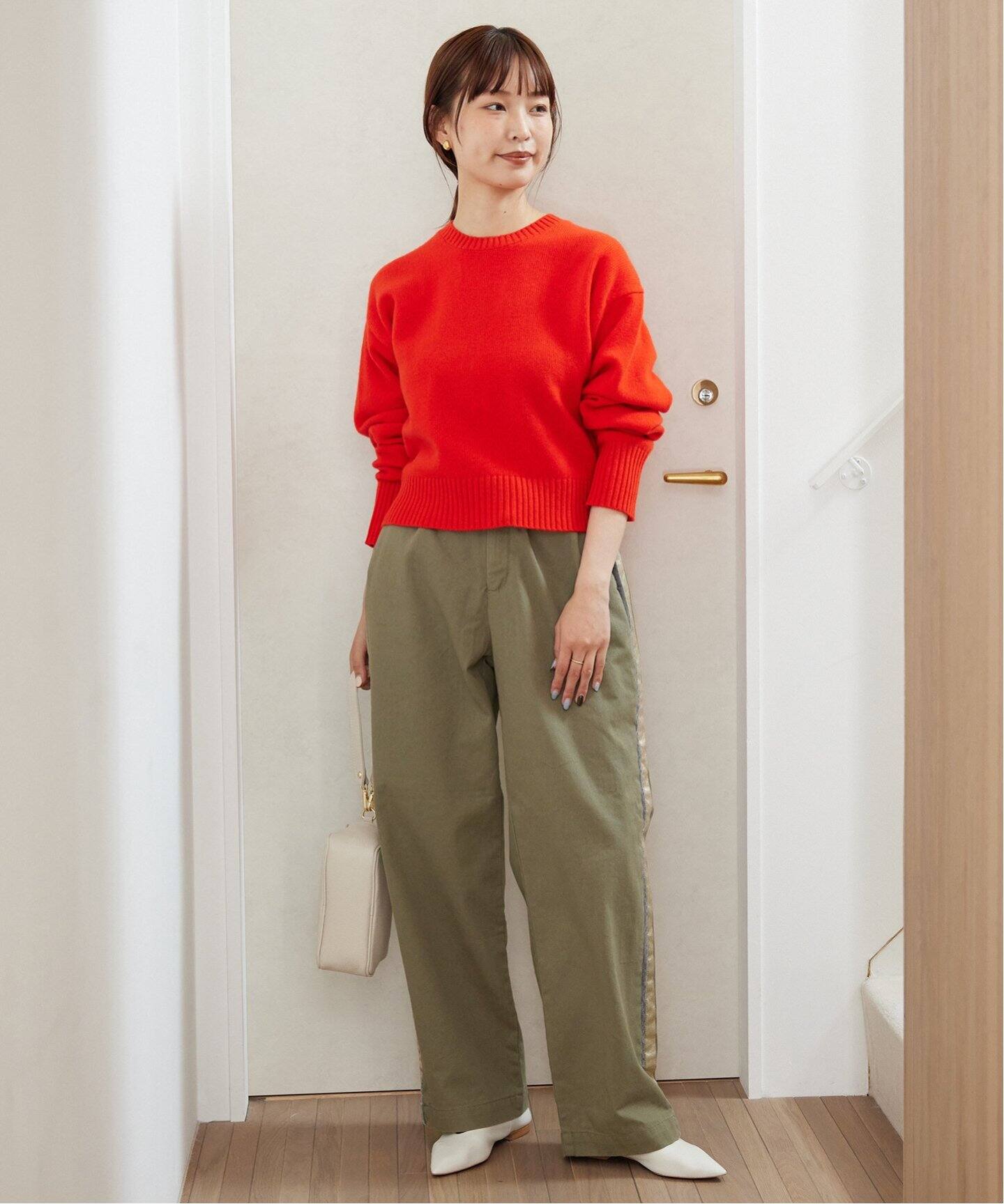 ワーカーズチノサイドラインスラックス（スラックス）｜SLOBE IENA