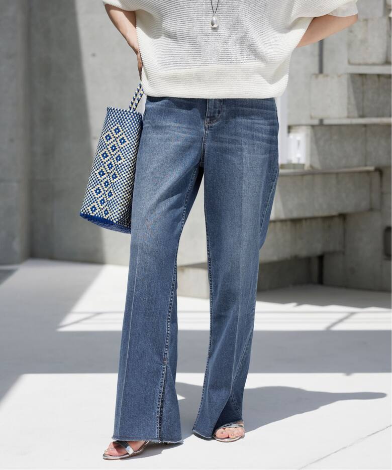 Healthy DENIM/ヘルシーデニム SLOBE別注 ルーズフレアデニム（デニム  