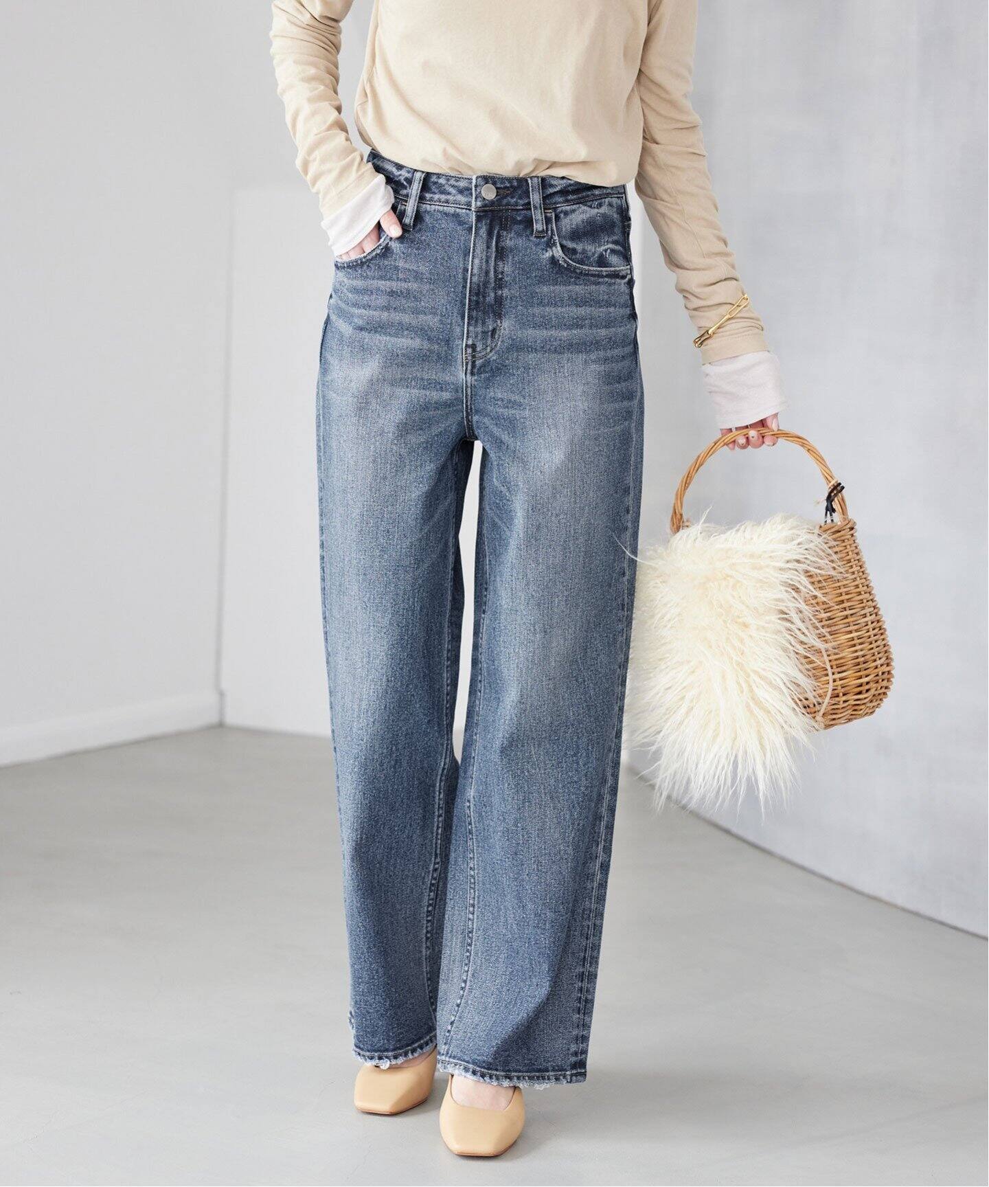 Healthy DENIM SLOBE別注 PINK PEPPER（デニムパンツ・ジーンズ  